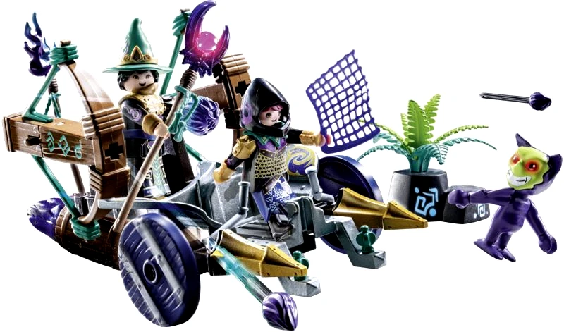 Playmobil Playmobil Novelmore Άμαξα Με Κυνηγό Τεράτων (70748)