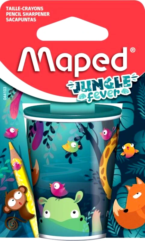 Maped Maped Jungle Fever Ξύστρα Can 2 Τρύπες (044103)