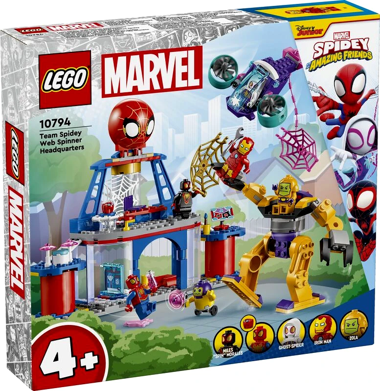LEGO toys LEGO Super Heroes Team Spidey Web Spiner Headquarters (10794)
