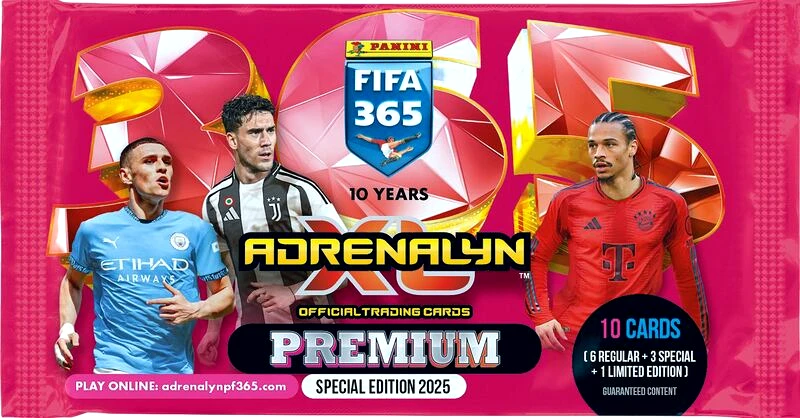 Panini Panini Fifa 365 25 Adrenalyn Premium Κάρτες (PA.KA.FI.325)