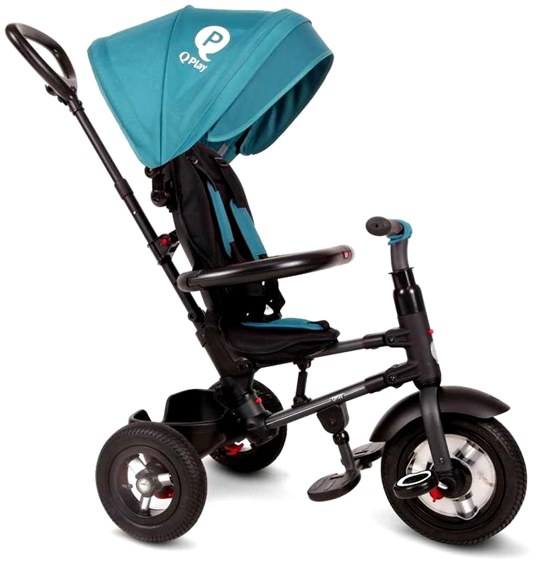 QPlay QPlay Τρίκυκλο Rito Air Wheels Green Blue (01-1212040-03)