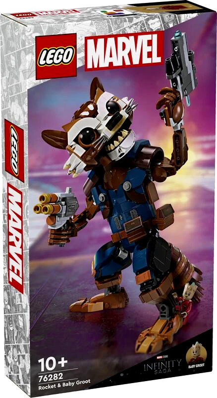 LEGO toys LEGO Super Heroes Rocket & Baby Groot (76282)