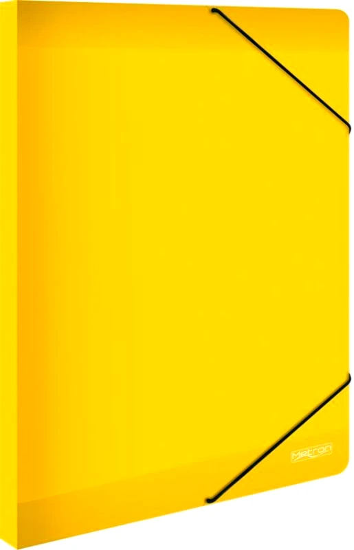 Metron Κουτί Λάστιχο 25x35x3 Fun Κίτρινο (625.05536)