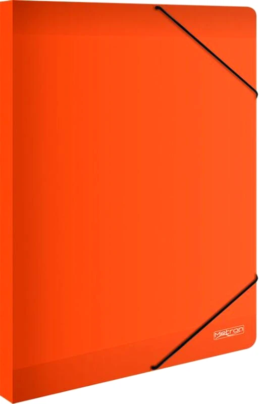 Metron Κουτί Λάστιχο 25x35x3 Fun Πορτοκαλί (625.05537)
