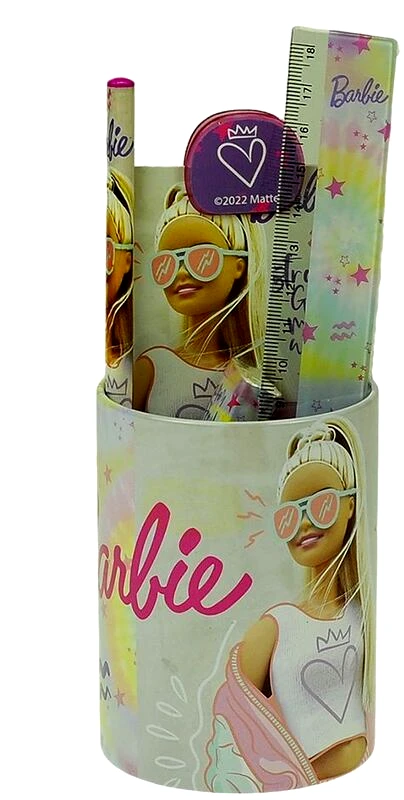 GIM Barbie Σετ Σχολικό+Μολυβοθήκη (349-84884)