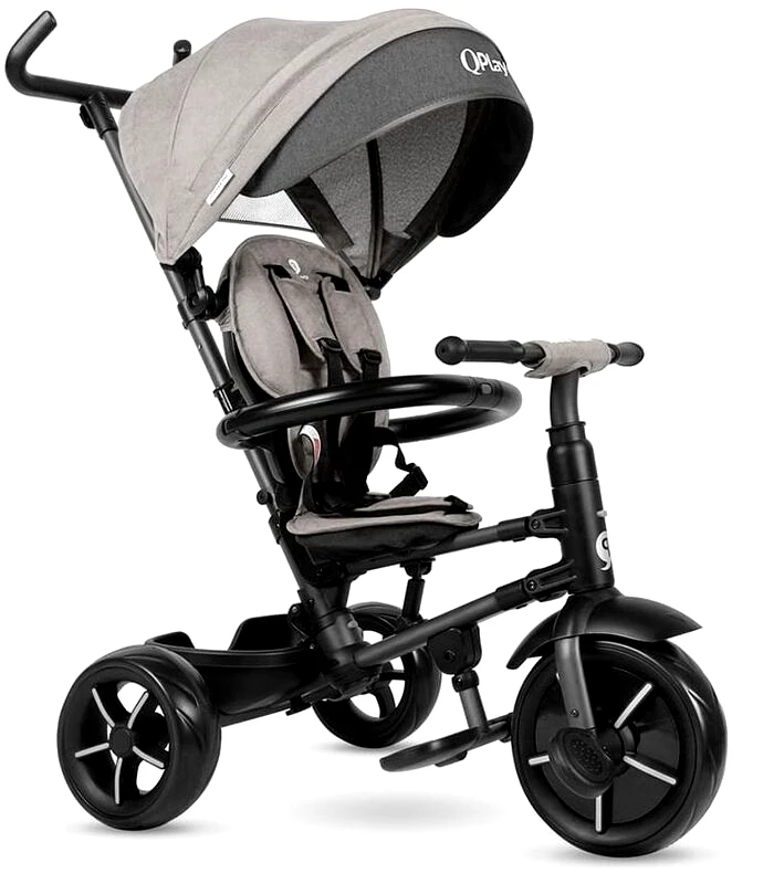 QPlay Qplay Τρίκυκλο Rito Eva Star Grey (01-1212067-01)
