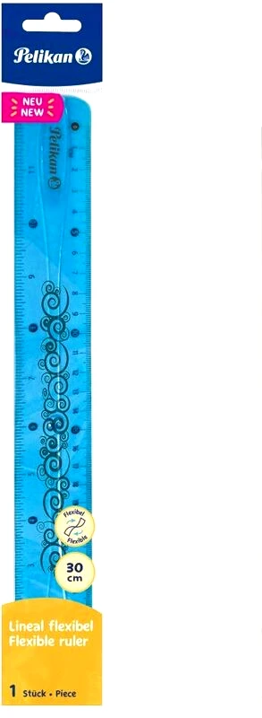 Pelikan Pelikan Χάρακας Flexible Μπλε 30cm (700900)