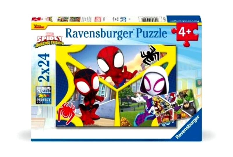Ravensburger Ravensburger Παζλ 2X24 Spidey & Friends (05729)