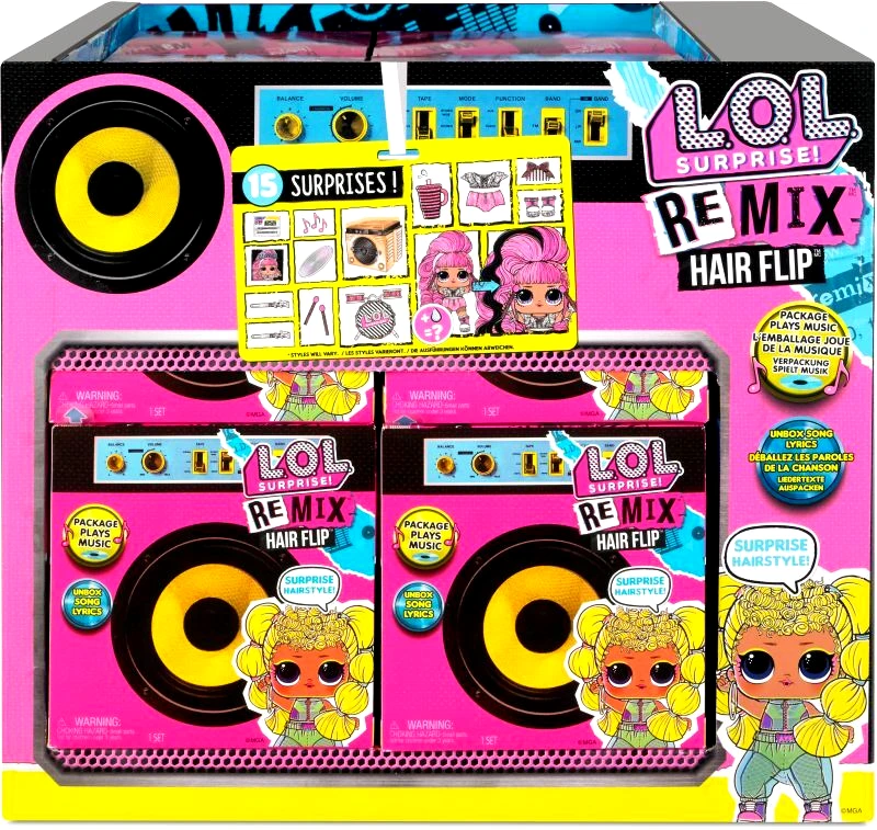 Giochi Preziosi L.O.L Surprise Κούκλα Remix-1Τμχ (LLUG8000/LLUG9000)