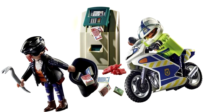 Playmobil Playmobil Διάρρηξη Στο ΑΤΜ (70572)