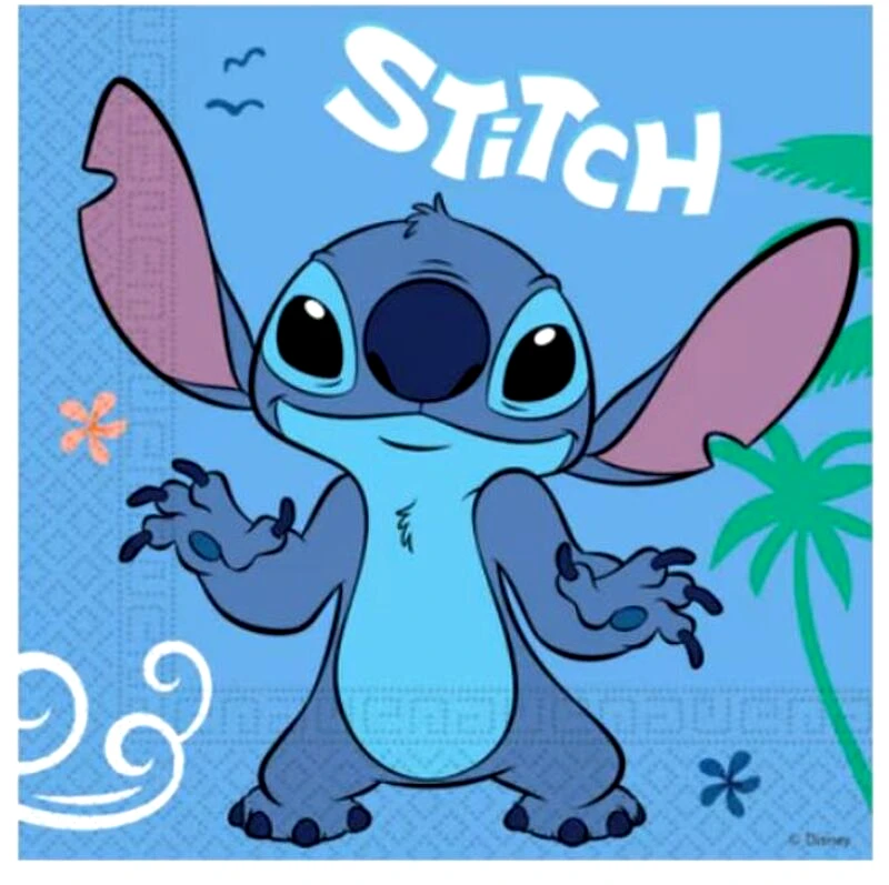 Χαρτοπετσέτες 33Χ33 Stitch & Angel 20Τμχ (96796)