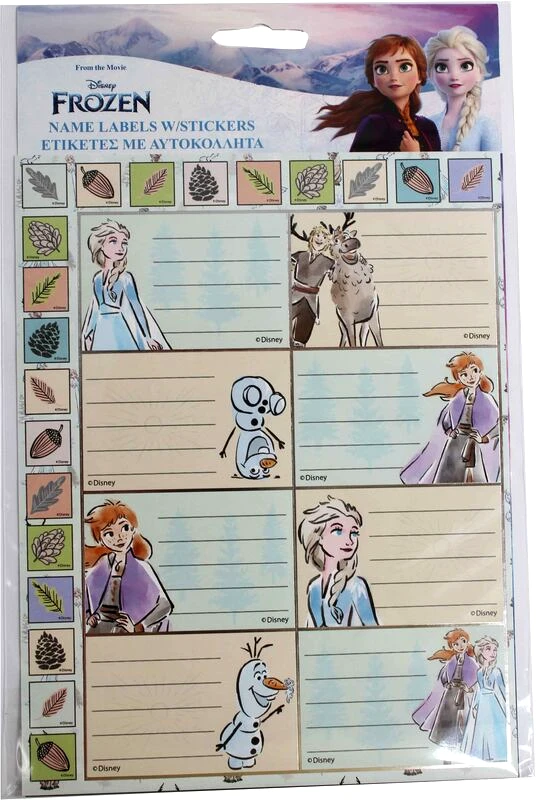 GIM GIM Ετικέτα 2Τμχ. Frozen (771-80849)