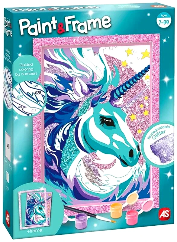 AS Company Paint & Frame Fairytale Unicorn (1038-41017)