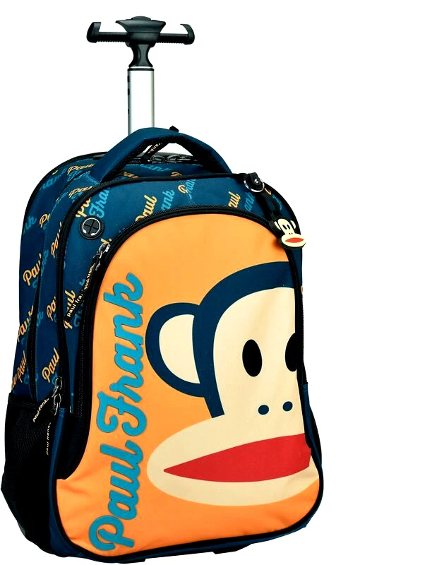 Back Me Up Paul Frank Logo Boys 24 Σακίδιο Trolley (346-87074)