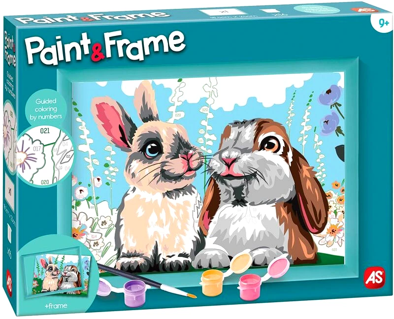 AS Company Paint & Frame Cute Bunnies (1038-41011)