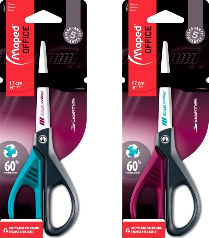 Maped Maped Ψαλίδι Essentials Συμμετρικό Deco 17cm-2 Σχέδια-1Τμχ (468002)