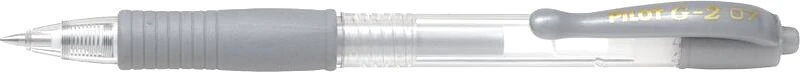 Pilot Pilot Στυλό G-2 0.7 Μεταλλικό Ασημί (BL-G2-7SI)