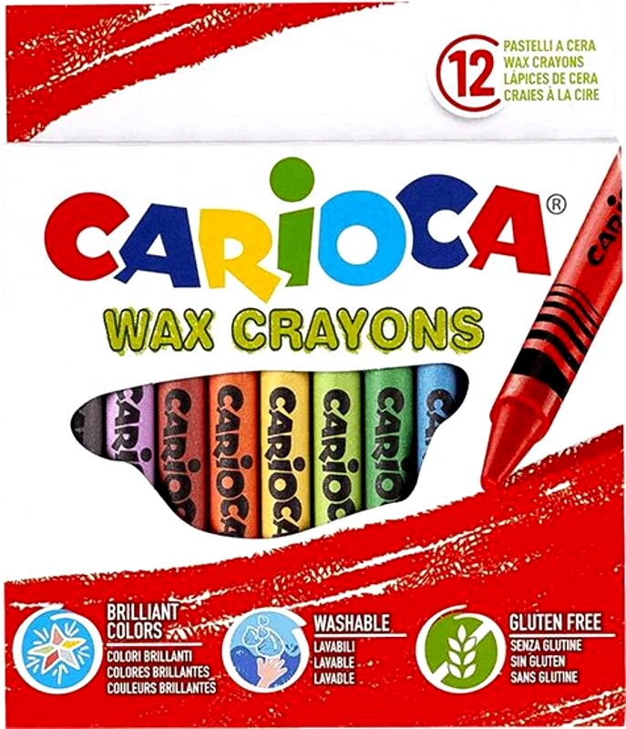 Carioca Carioca Crayons Κέρινο Wax 12Τμχ (239.423.650)