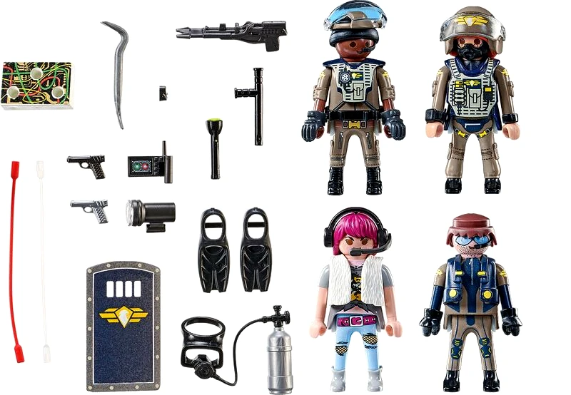 Playmobil Playmobil Ομάδα Ειδικών Δυνάμεων (71146)