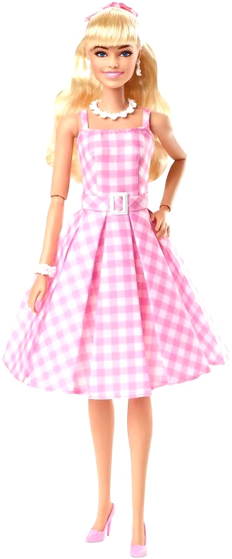 Mattel Barbie Movie-Pink Gingham Dress (HPJ96)