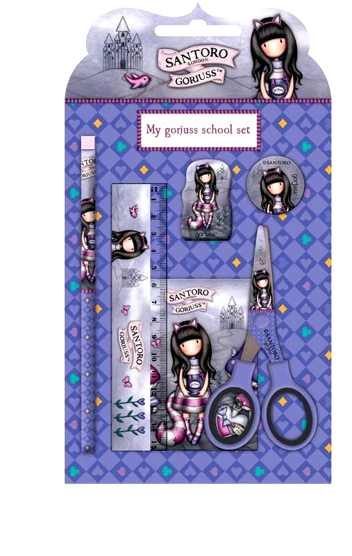 Graffiti Gorjuss 23 Σχολικό Σετ Lila (237142)