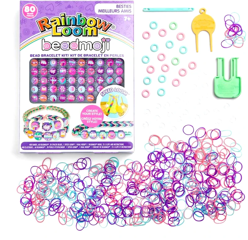 Rainbow Loom Rainbow Loom Beadmoji Σετ Βραχιόλια Besties (A0088)