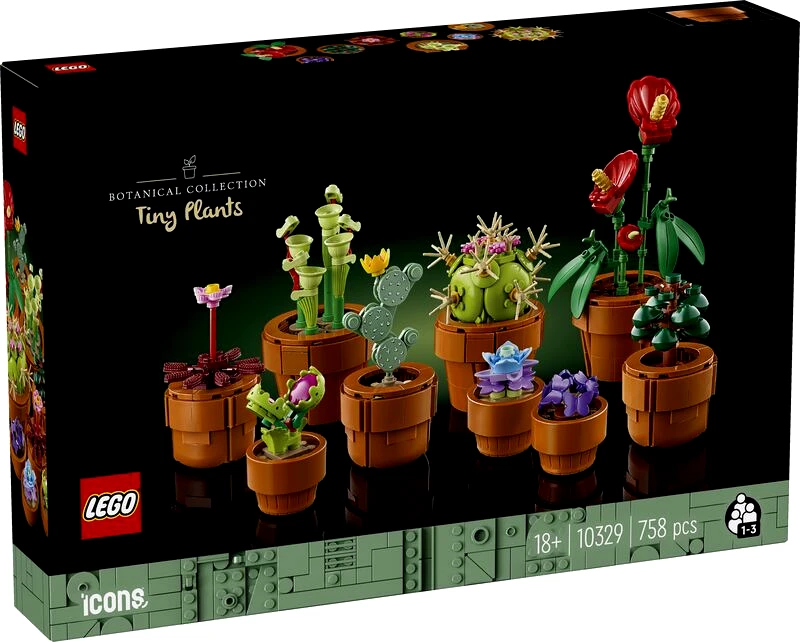 LEGO toys LEGO Icons Botanical Tiny Plants (10329)