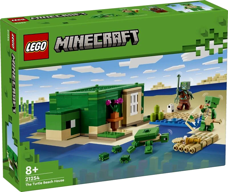 LEGO toys LEGO Minecraft The Turtle Beach House (21254)