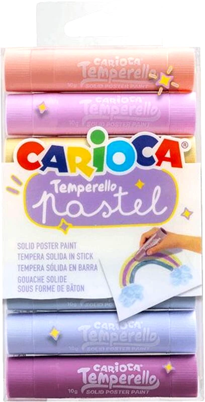 Carioca Carioca Τέμπερα Στερεά Pastel 8Τμχ (239.426736)