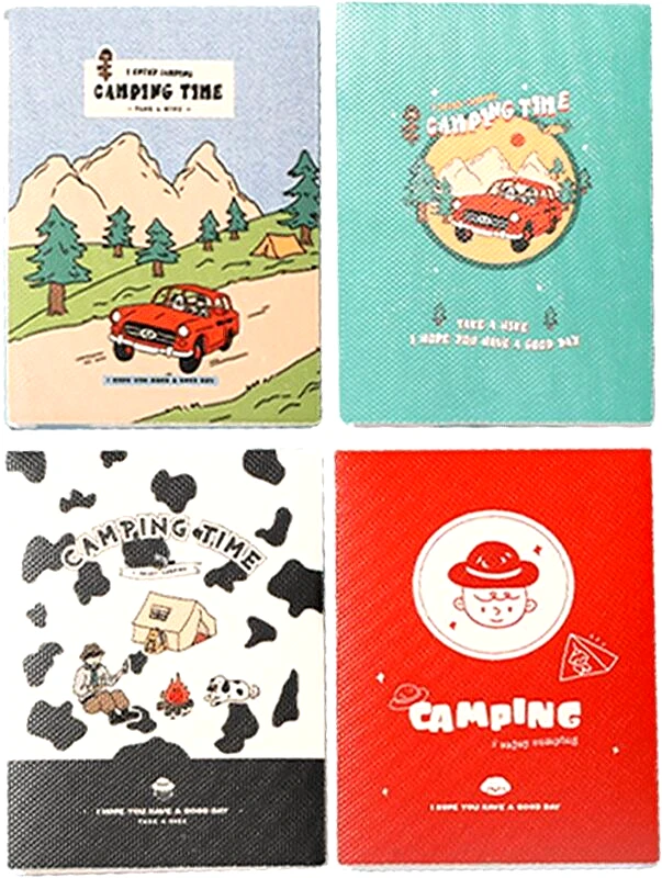 Deli Μπλοκ Σημειώσεων Camping 100 Φύλλων-4 Σχέδια-1Τμχ (231.337152)