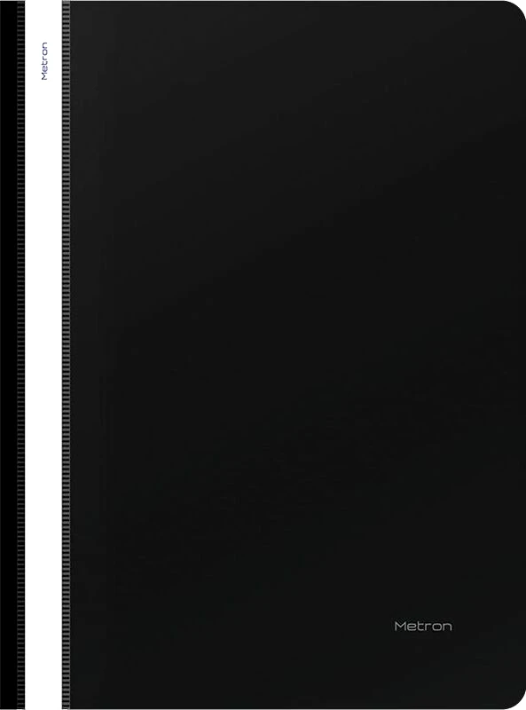 Metron Ντοσιέ Έλασμα Α4 Μαύρο (58300.B)