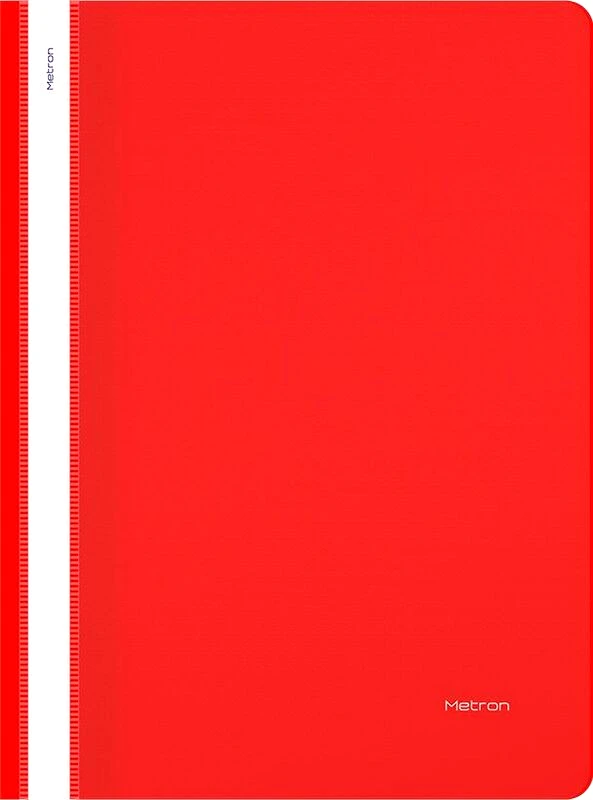 Metron Ντοσιέ Έλασμα Α4 Κόκκινο (58300.R)