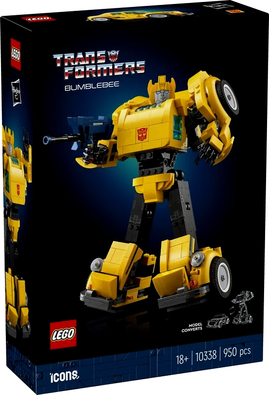 LEGO toys LEGO Icons Transformers Bumblebee (10338)