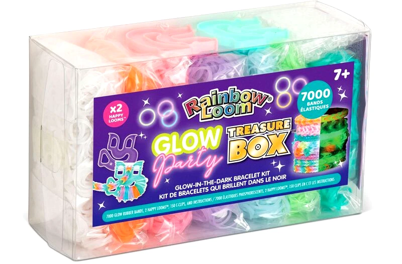Rainbow Loom Rainbow Loom Glow Party-Treasure Box (B0349)