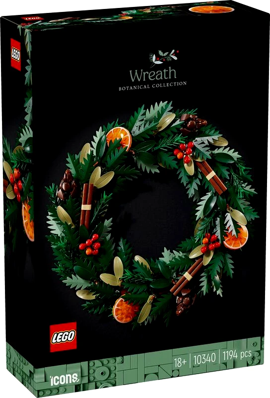 LEGO toys LEGO Icons Wreath (10340)