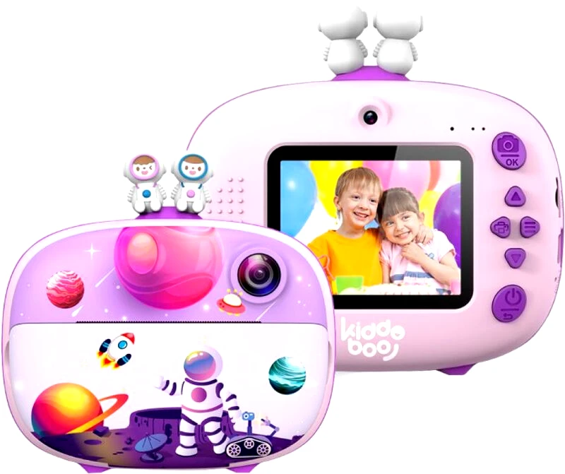 Kiddoboo Fotofun 2 Instant Camera Space Purple (KBP83LIL)