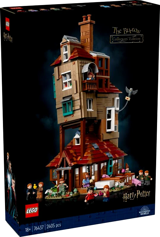 LEGO toys LEGO Harry Potter The Burrow Collector's Edition (76437)
