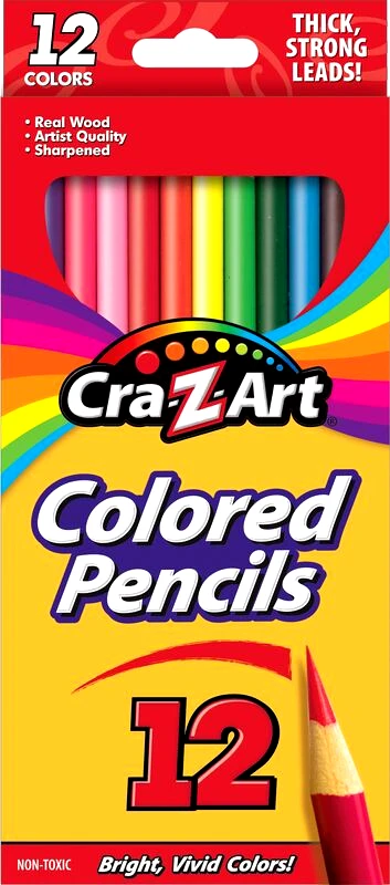 Cra-Z-Art Cra-Z-Art Ξυλομπογιές 12Τμχ (10404)