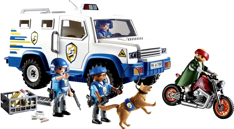 Playmobil Playmobil Όχημα Χρηματαποστολής (71597)