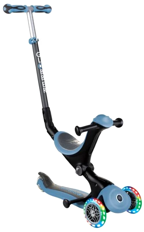 Globber Globber Scooter Go.Up Deluxe Fantasy Lights Ash Blue (646-200)