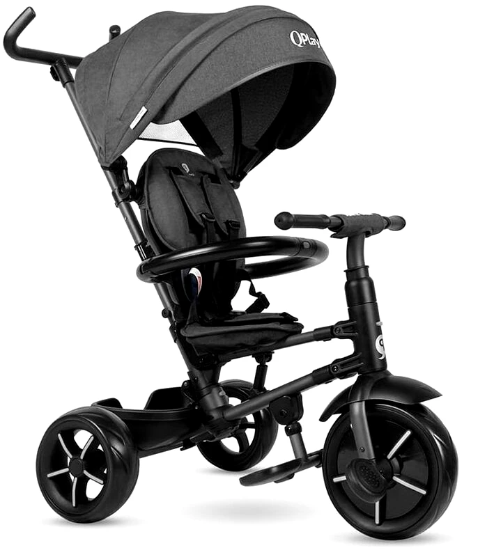 QPlay Qplay Τρίκυκλο Rito Eva Star Black (01-1212067-02)