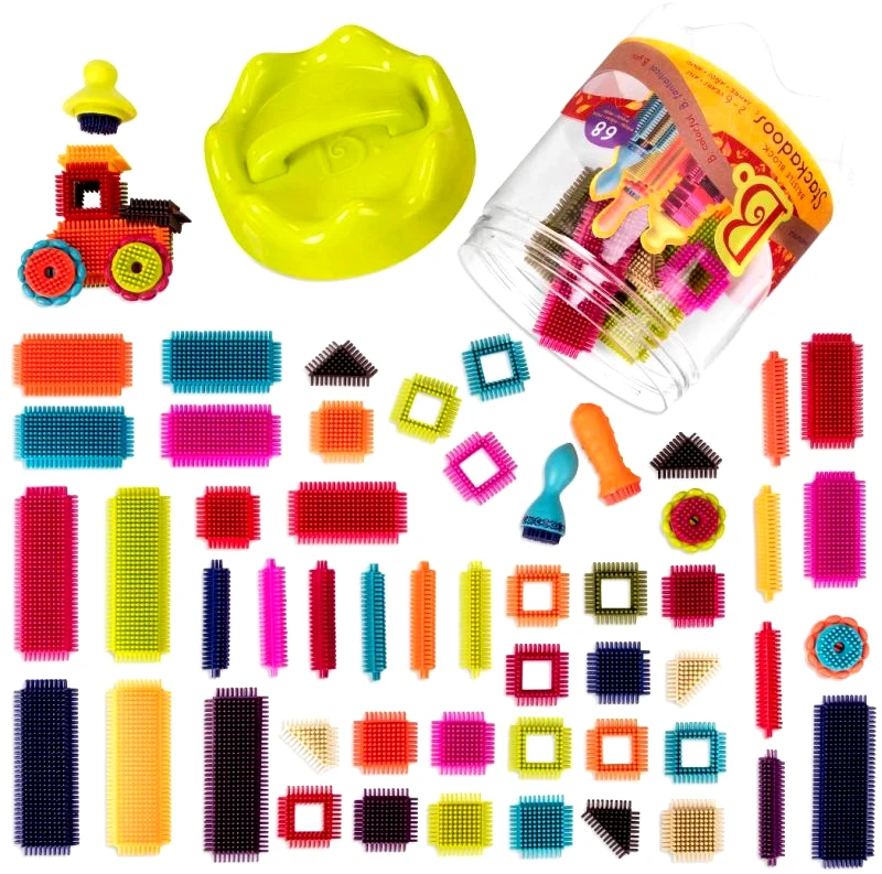B.Toys B.Toys Τουβλάκια Stackadoos 68τμχ. (BX1175Z)