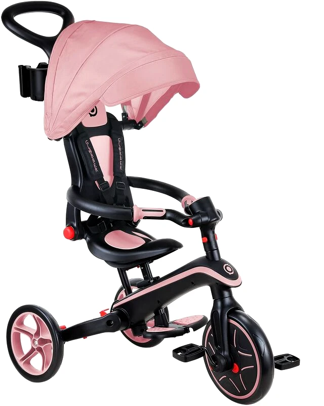 Globber Globber Τρίκυκλο Trike Explorer Foldable 4 In 1 Pastel Pink (732-210)