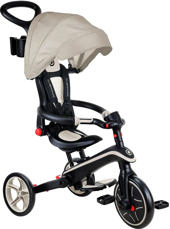 Globber Globber Τρίκυκλο Trike Explorer Foldable 4 In 1 Taupe (732-466)