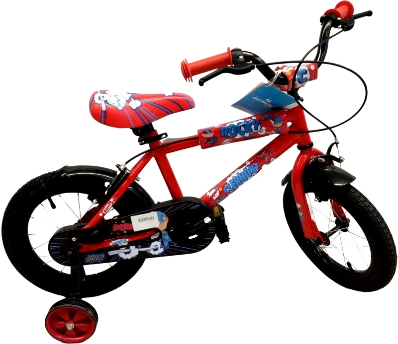 Clermont Bikes Clermont Ποδήλατο 14'' Rocky-Κόκκινο 2020 (308-ΚΟΚΚΙΝΟ)