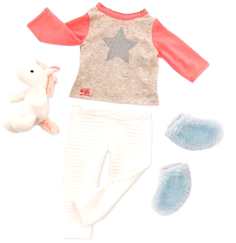 Our Generation Our Generation Πιτζάμες & Μονόκερος Unicorn Wishes (BD30311Z)