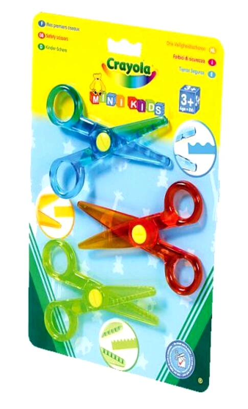 Crayola Crayola 3 Ψαλιδάκια Mini Kids (3014)