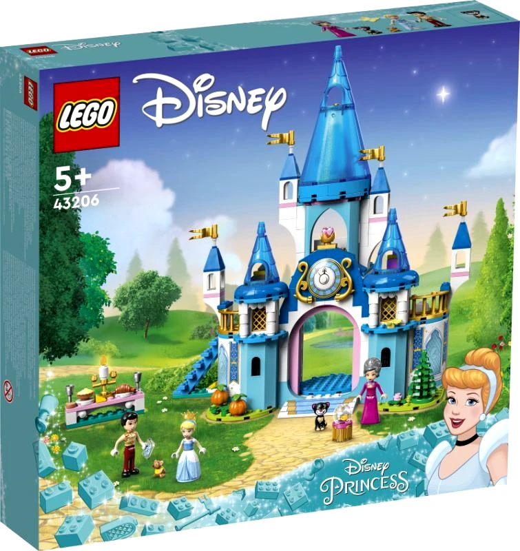 LEGO toys LEGO Disney Princess Cinderella & Prince Charming's Castle (43206)