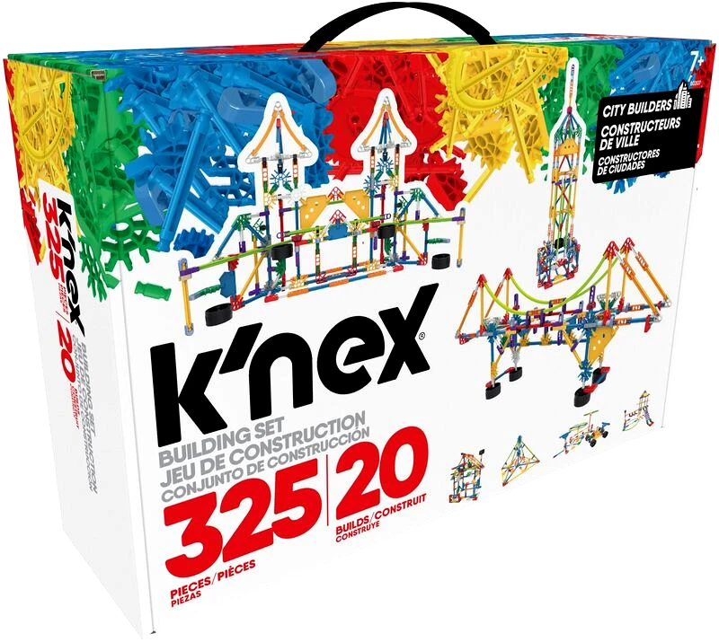 K'Nex Basic Fun K'Nex Σετ City Builders-325 Τμχ (80207)