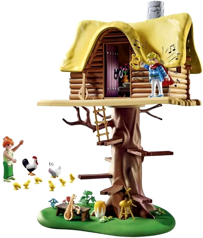 Playmobil Playmobil Asterix: Το Δεντρόσπιτο Του Βάρδου Κακοφωνίξ (71016)